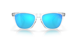 Oakley Frogskins™ Sunglasses - Crystal Clear W/ Prizm Sapphire