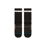 Stance Take Yur Time Mid Wool Crew Socks - Washed Black