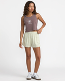 RVCA Womens Flow Tank - Coffee Bean
