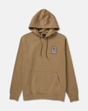 RVCA Mens Palm Grove Hoodie - Coyote
