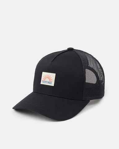 Tentree Sunset Altitude Hat - Meteorite Black Terracotta