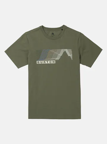 Burton Elmore Short Sleeve T-Shirt  - Forest Moss