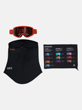 Anon Tracker 2.0 Goggles + MFI® Face Mask - Fiesta Red