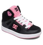DC Kids Pure High-Top Shoes - Black/Pink