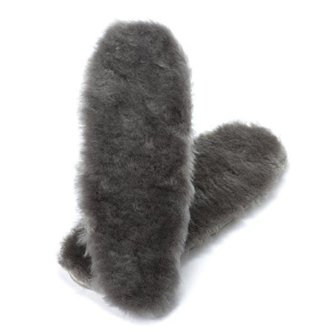 Manitobah Sheepskin Insoles - Charcoal