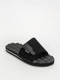 Volcom Mens Recliner Slides - Black / White