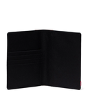 Herschel Raynor Passport Holder - Black/Tan