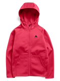 Burton Kids' Crown Weatherproof Full-Zip Fleece Hoodie - Azalea Pink