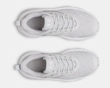 Under Armour Girls' PS UA Rogue 6 Running Shoes - Halo Gray / White - 014