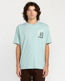Volcom Mens Cornerstone SS Tee - Chambray