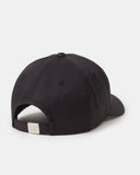 Tentree Urban Abstract Peak Hat - Meteorite Black Gulf Stream