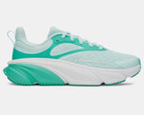 Under Armour Girls' GS UA Rogue 6 Running Shoes - Refresh Mint / Green Mode / Metallic Silver - 703