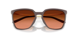 Oakley Sielo SQ Sunglasses - Matte Grenache W/ Prizm Brown Gradient