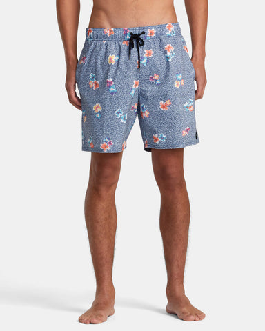 RVCA Barnes Elastic Waist Boardshorts 17"
