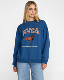 RVCA Women's Neat Pullover - Ensign Blue