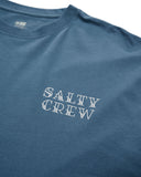 Salty Crew Mens Old School Vintage S/S Tee - Slate