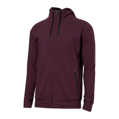 Saxx Mens Trailzer Full Zip Hoodie