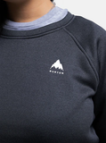 Burton Women's Oak Crewneck Fleece - True Black Heather