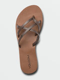 Volcom Women's New School II Sandals - Brown