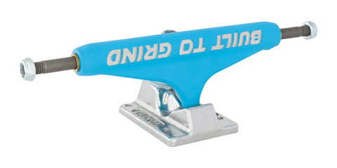 INDY Stage 11 BTG Speed Blue Silver Standard Skateboard Trucks