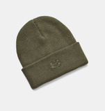 Under Armour Men's UA Halftime Tactical Cuff Beanie - Marine OD Green - 390