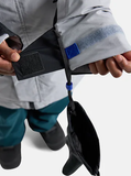 Burton Kids Skimmer Jacket - SILVRS/ True Black