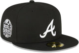 New Era Atlanta Braves World Series Black White 59FIFTY Fitted Hat