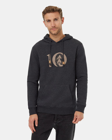 Tentree Mens Woodgrain Ten Hoodie