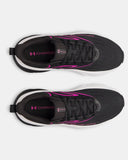 Under Armour Women's UA Charged+ Rogue 6  Running Shoes - Black / Rebel Pink - 003