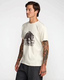 RVCA Mens Horton Possum Short Sleeve Tee - Ceramic