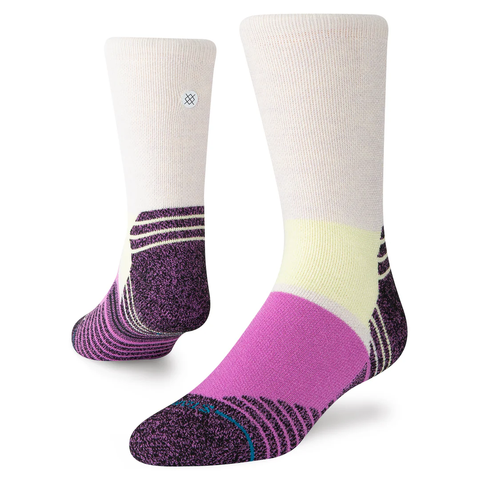 Stance Turnpike Loop Hike Crew Socks - Orchid