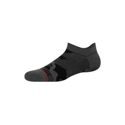 Saxx Mens Whole Package Low Show Socks - Supersize Camo/Black