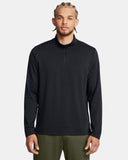 Under Armour Men's UA Motion 1/4 Zip - Black / Castlerock - 001