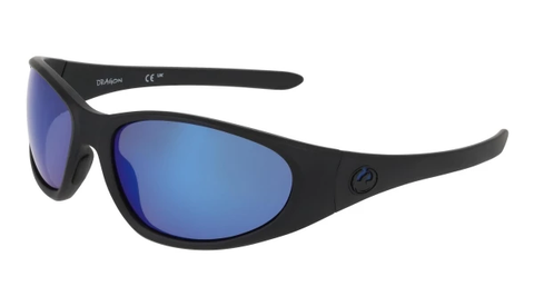 Dragon The Box 2 2.0 LL H20 Sunglasses - Matte Black/Lumalens Blue Mirror