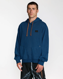 RVCA Mens X Clay Hoodie - Dark Denim