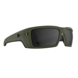 Spy Rebar SE  Sunglasses - Matte Olive - Happy Gray Green + ANSI