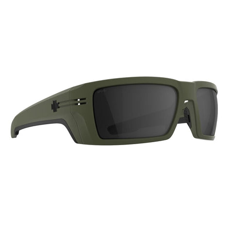 Spy Rebar SE  Sunglasses - Matte Olive - Happy Gray Green + ANSI
