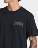 RVCA Mens Cobra Empire Short Sleeve Tee - Black