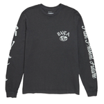 RVCA Mens Worldwide Long Sleeve - Black