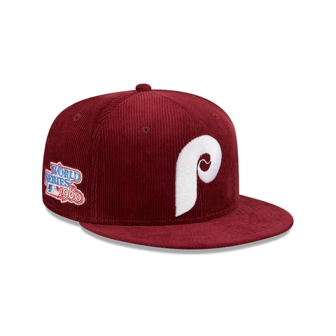 New Era Philadelphia Phillies 59Fifty Throwback Cord Fitted Hat