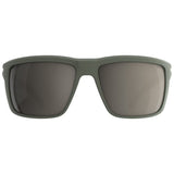 Spy Overhaul XL Sunglasses - Matte Olive - Happy Bronze Pewter Mirror + ANSI