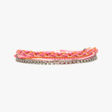 Pura Vida Laguna String and Chain Bracelet ~ Daiquiri
