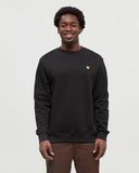 Tentree Mens Reynard Classic Crew - Meteorite Black