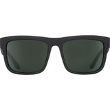 Spy Discord Sunglasses - SOSI Matte Black - Happy Gray Green Polar