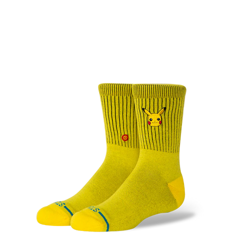 Stance Kids x Pokémon Pikachu Crew Socks