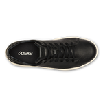 OluKai Men's Lae‘ahi Lī ‘Ili Waterproof Leather Shoes - Onyx