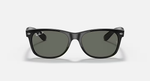 Ray-Ban New Wayfarer Sunglasses - Black W/ G-15 Green