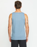 Volcom Mens Solid Heather Tank - Stormy Blue