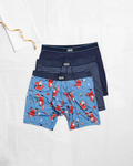 Saxx Daytripper (3 Pack) - Santathalon/Stripe/Navy