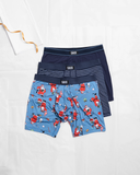 Saxx Daytripper (3 Pack) - Santathalon/Stripe/Navy